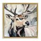 Stupell Industries Neutral Bull Elk Portrait Floating Frame, design by Tina LeCour